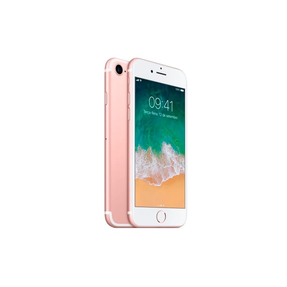 iPhone 7 32GB iOS 11 Rose Gold MN912BR/A - Apple - CELULARES E
